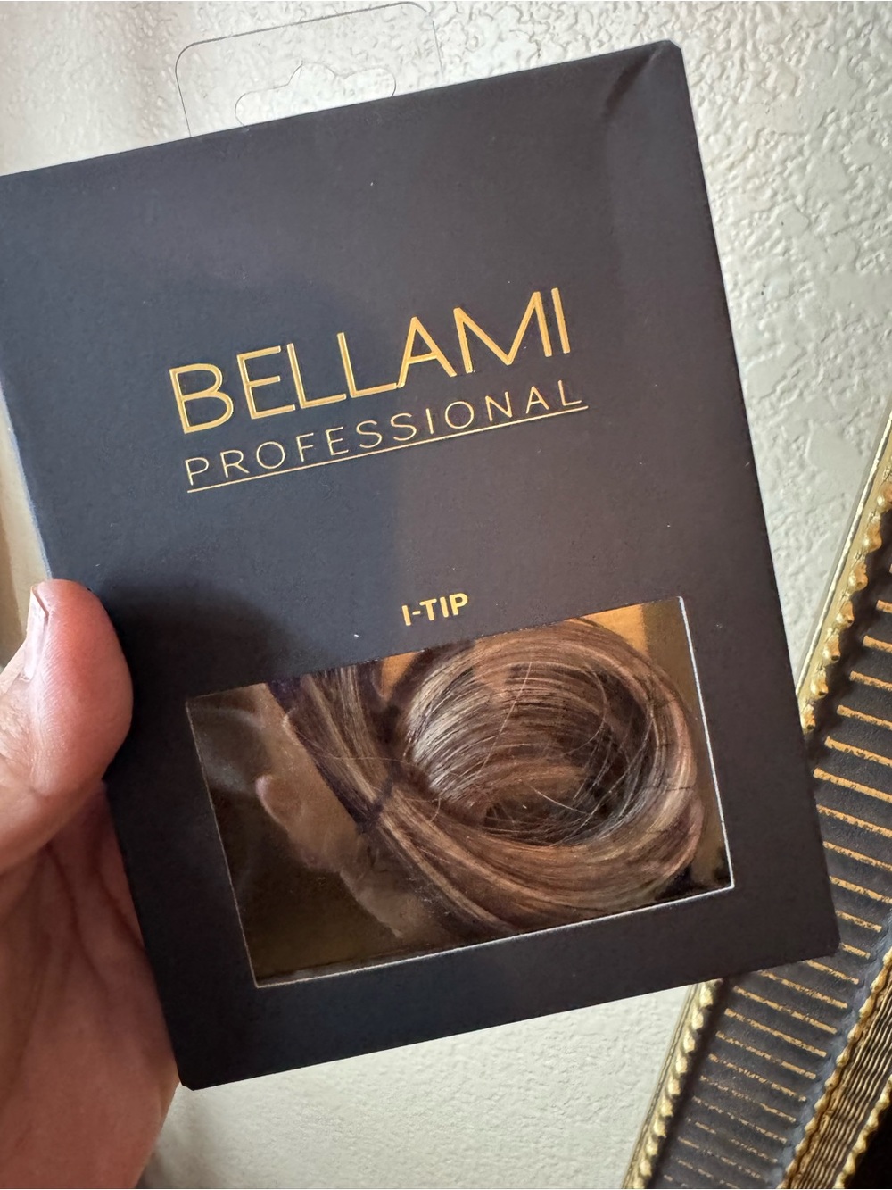 BELLAMI Professional I-Tip Hair Extensions - Light Brown Blend